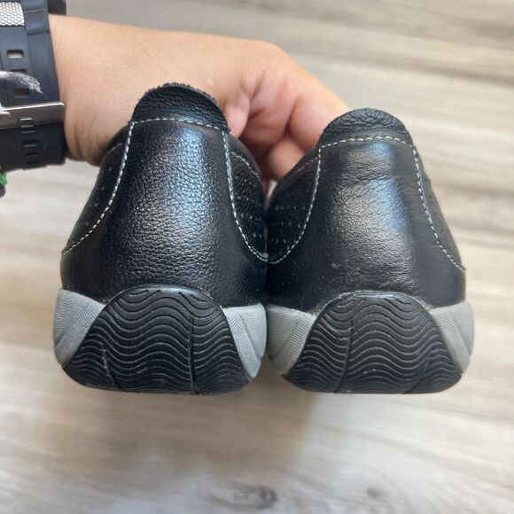 Dansko Women's Size 38 (US 7.5-8) Hadley Flat Comfort Mary Jane Black Leather - Picture 4 of 11